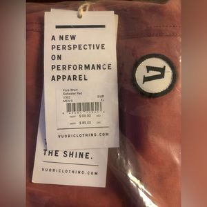 BRAND NEW W/ TAGS - VUORI KORE SHORTS- Sz-XL Inseam- 7.5”- Lined W/Pockets